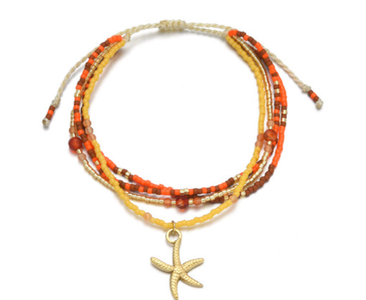 Bracelet CORAIL ÉTOILE DE MER