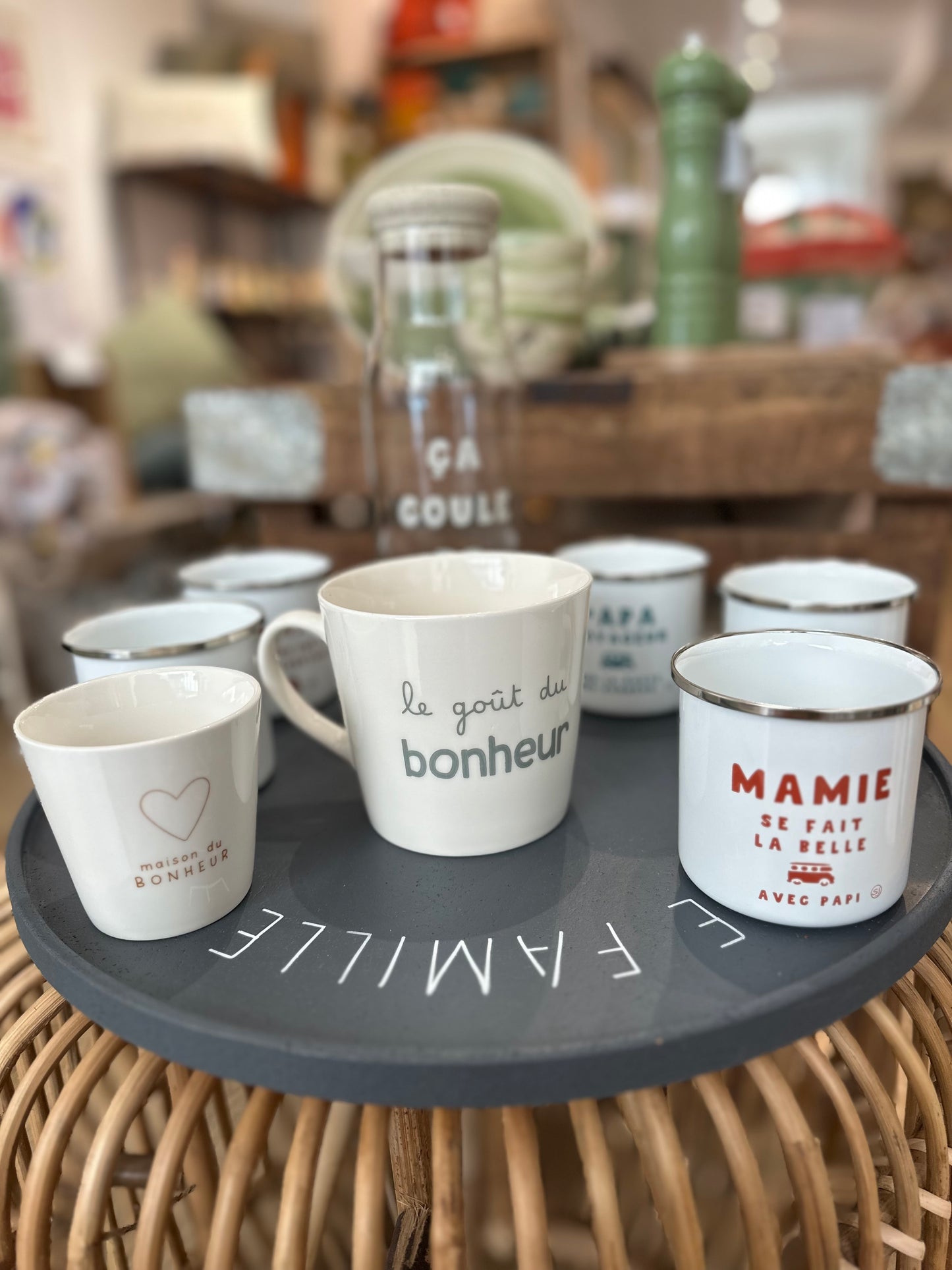 Bouteille avec bouchon liège