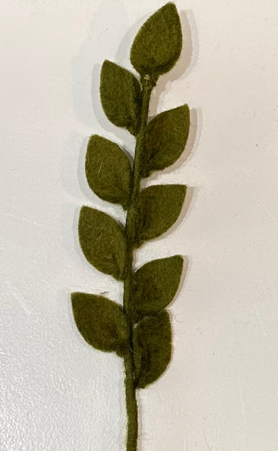 Tige petite feuille verte 14419