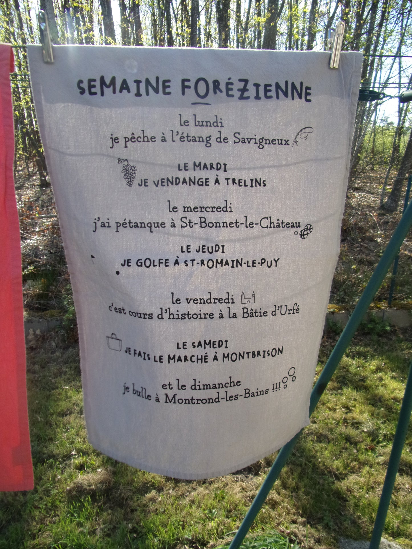 Torchon Semaine Forézienne