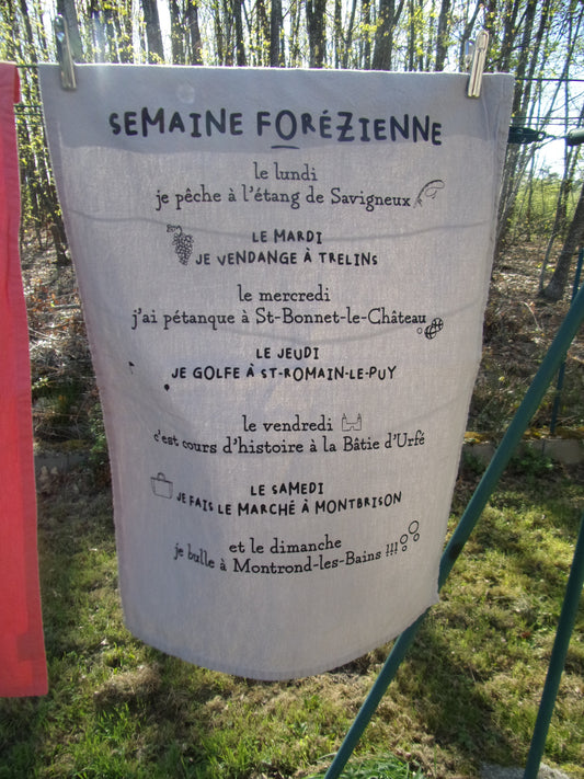 Torchon Semaine Forézienne