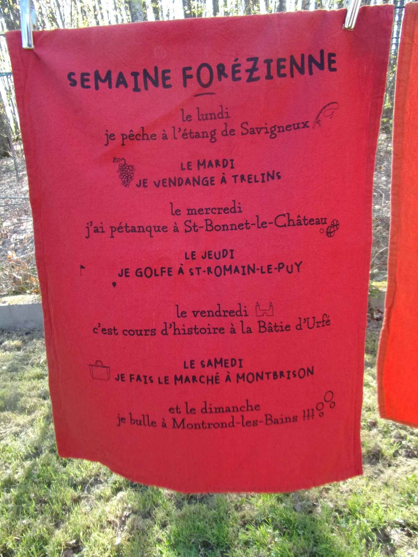 Torchon Semaine Forézienne