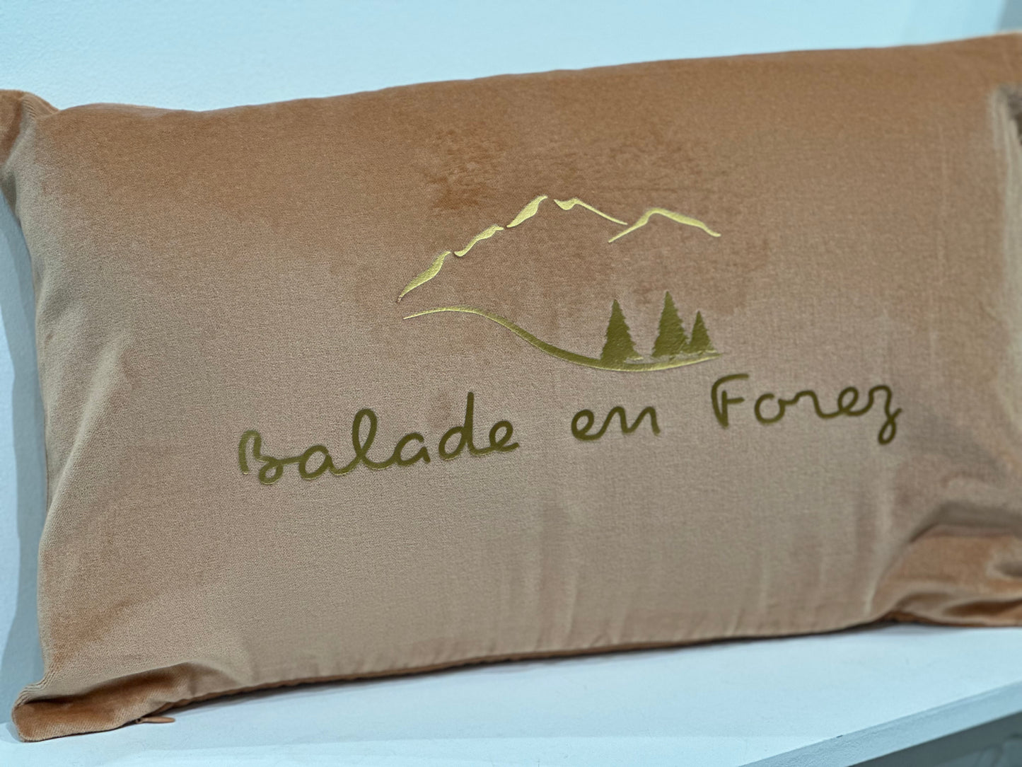 Coussin balade en Forez