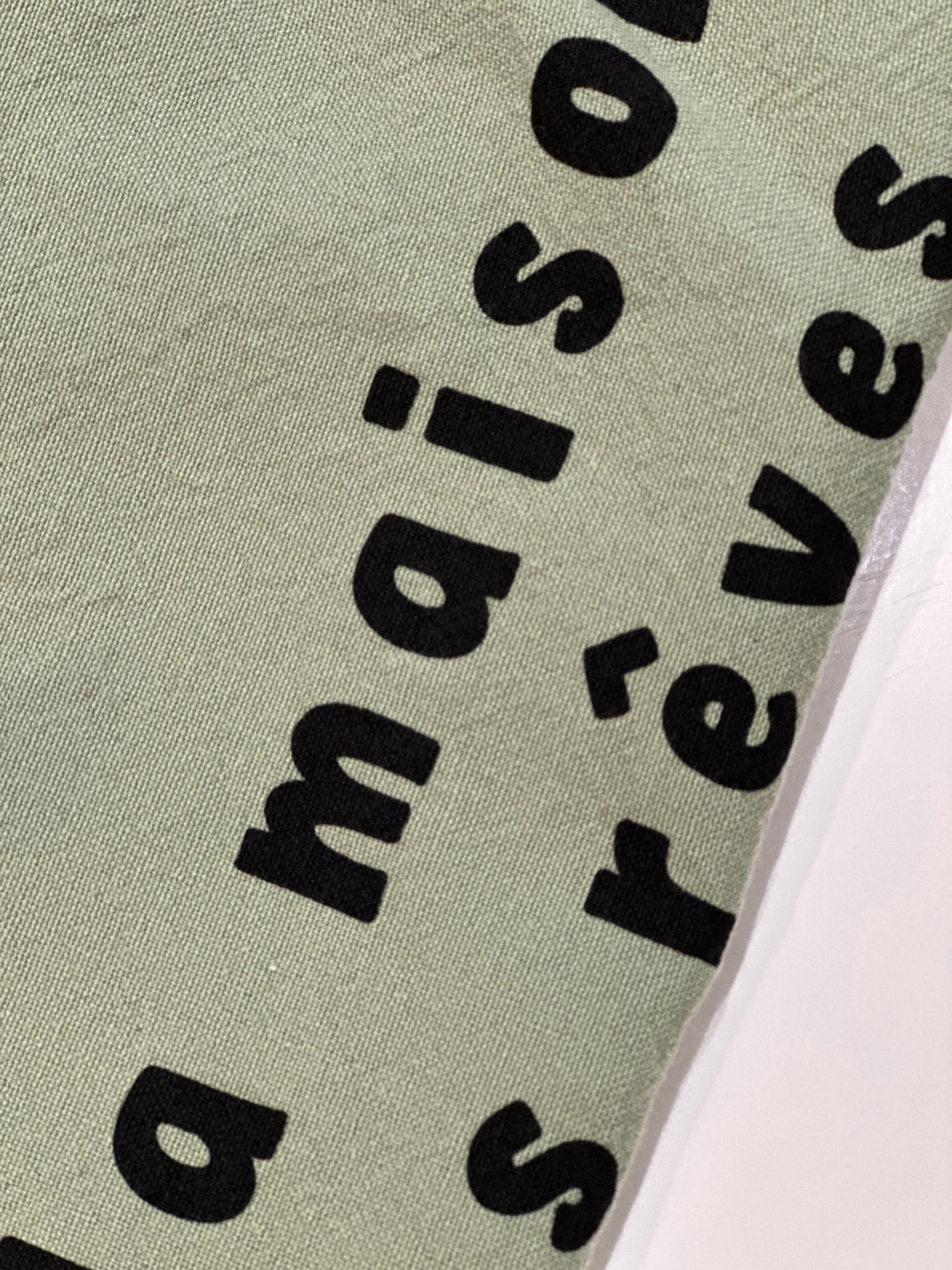 Torchon DANS LA MAISON DE MES RÊVES