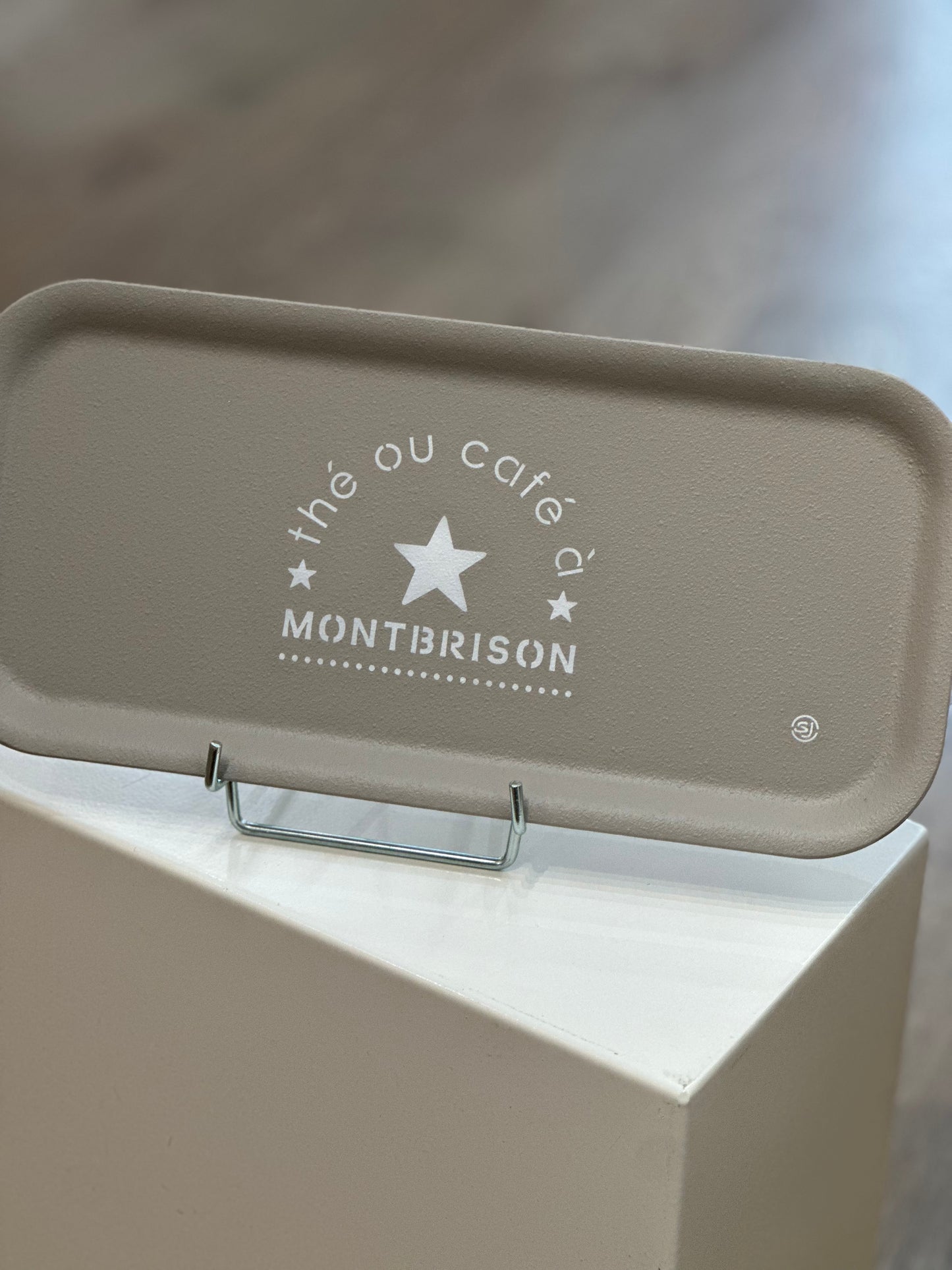 Plateau Thermo long « Thé ou café à Montbrison »