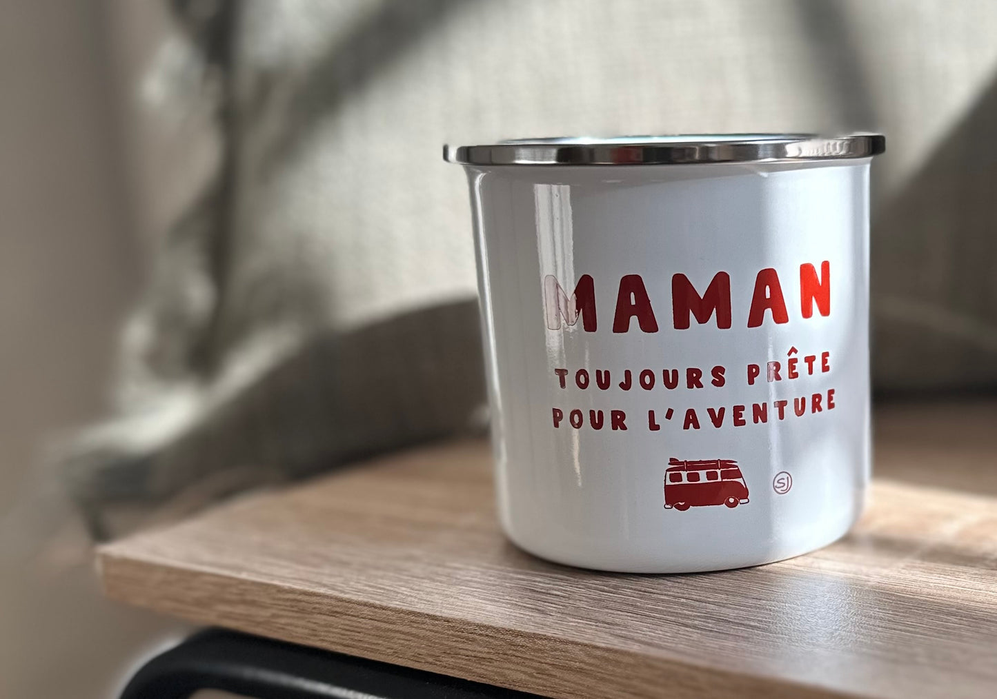 Mug Maman toujours prête pour l’aventure