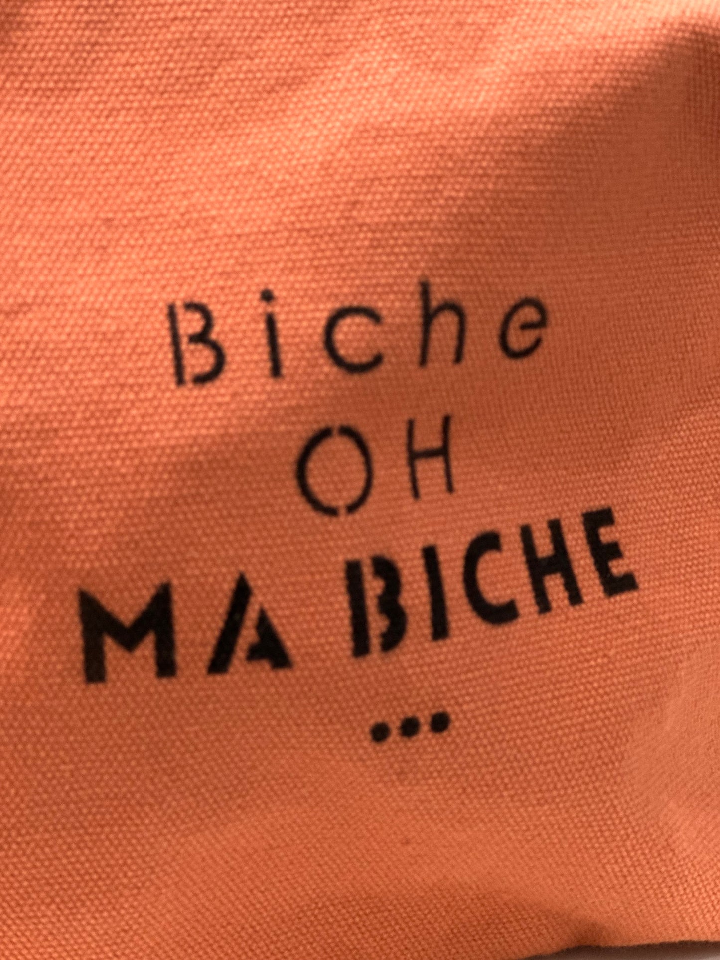 Trousse Suzanne PM  « Biche oh ma biche »