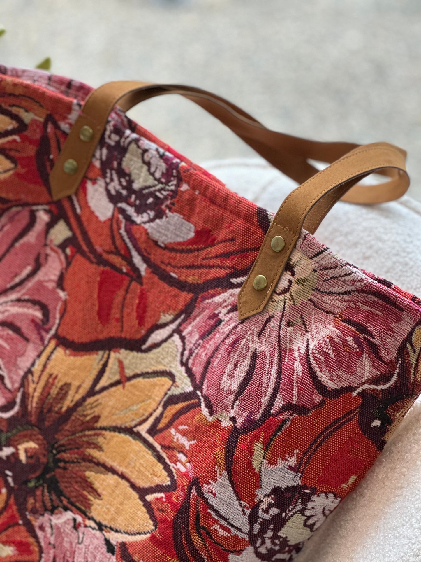 Sac broderie soufflée