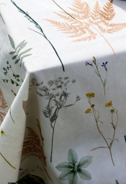 Nappe de table AIX imprimé fleurs 240x140cm