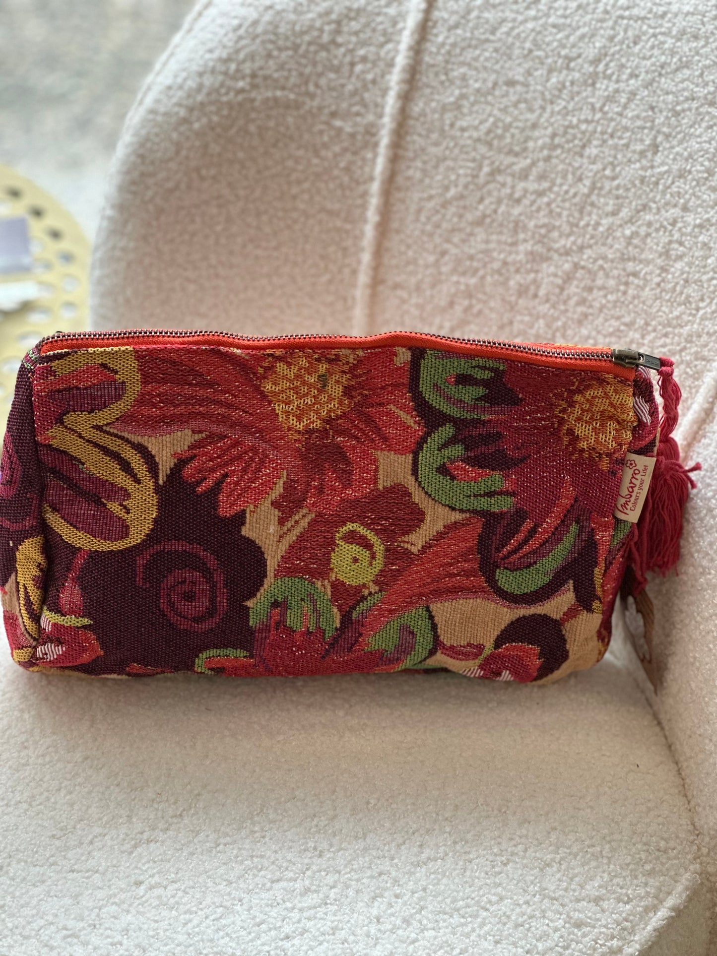 Trousse broderie soufflée