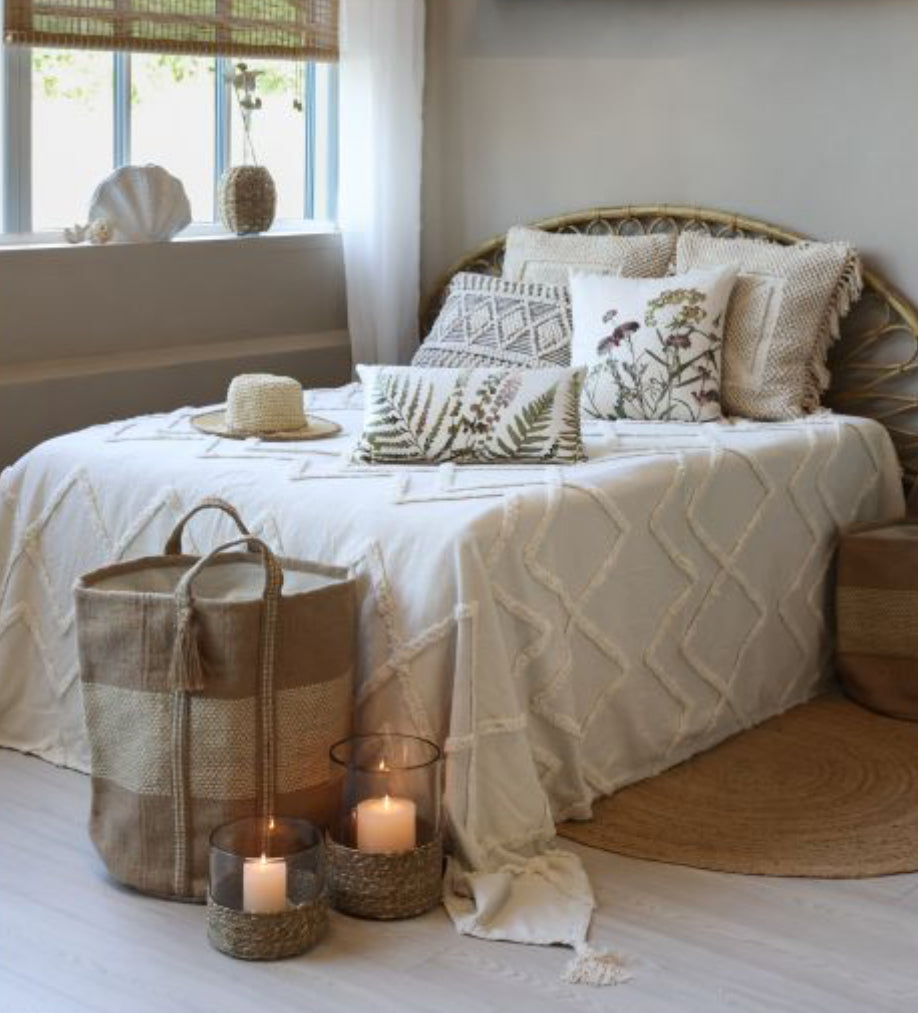 Coussin AIX imprimé fleurs