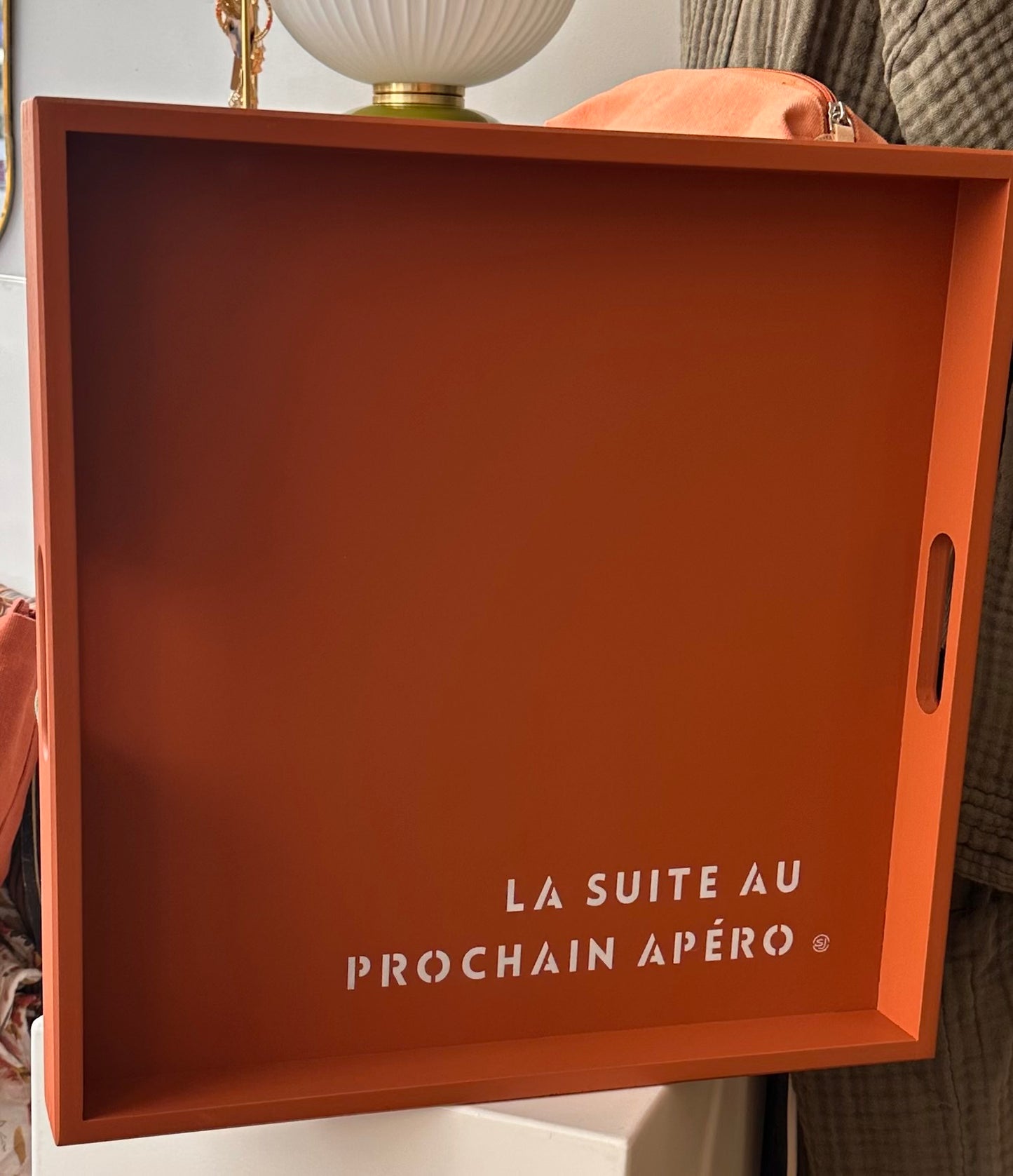 Plateau Bois « LA MAISON DU BONHEUR »