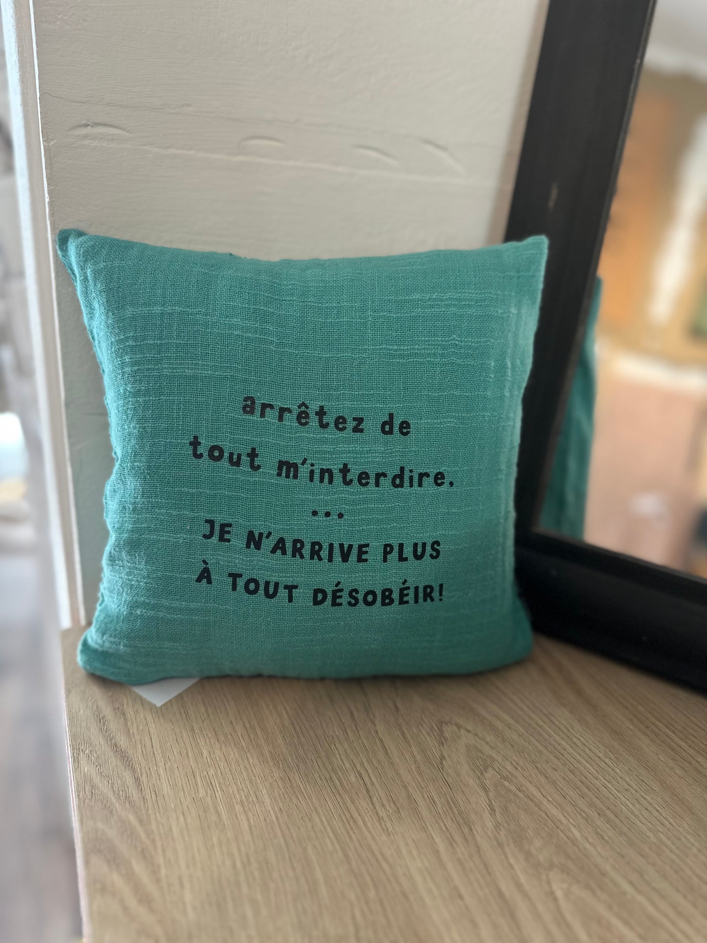 Mini coussin tissu
