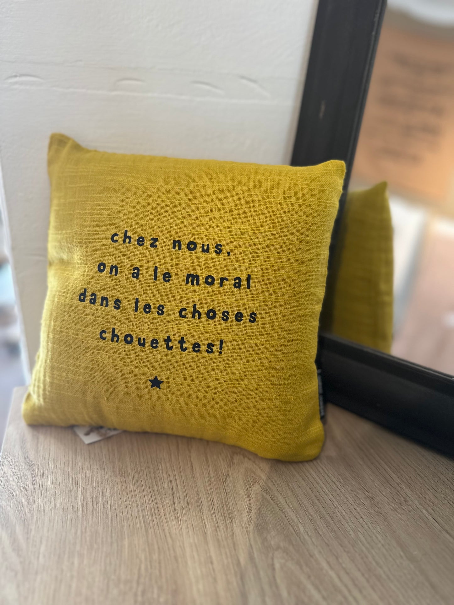 Mini coussin tissu