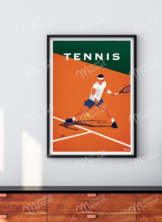 Affiche TENNIS