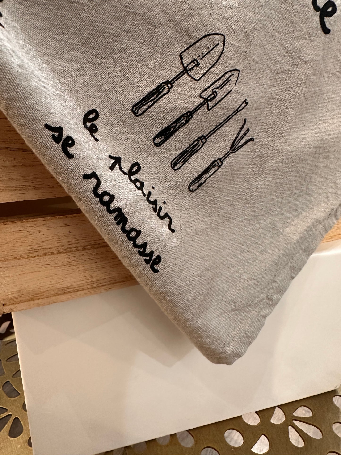 Torchon LA VIE EST BELLE