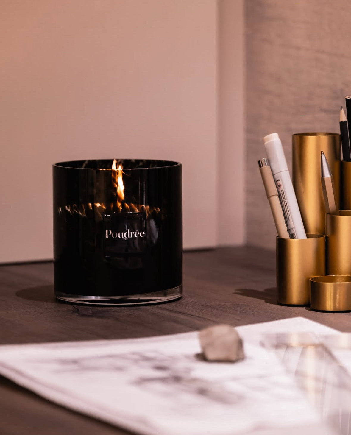 Récipient - le Guépard marron