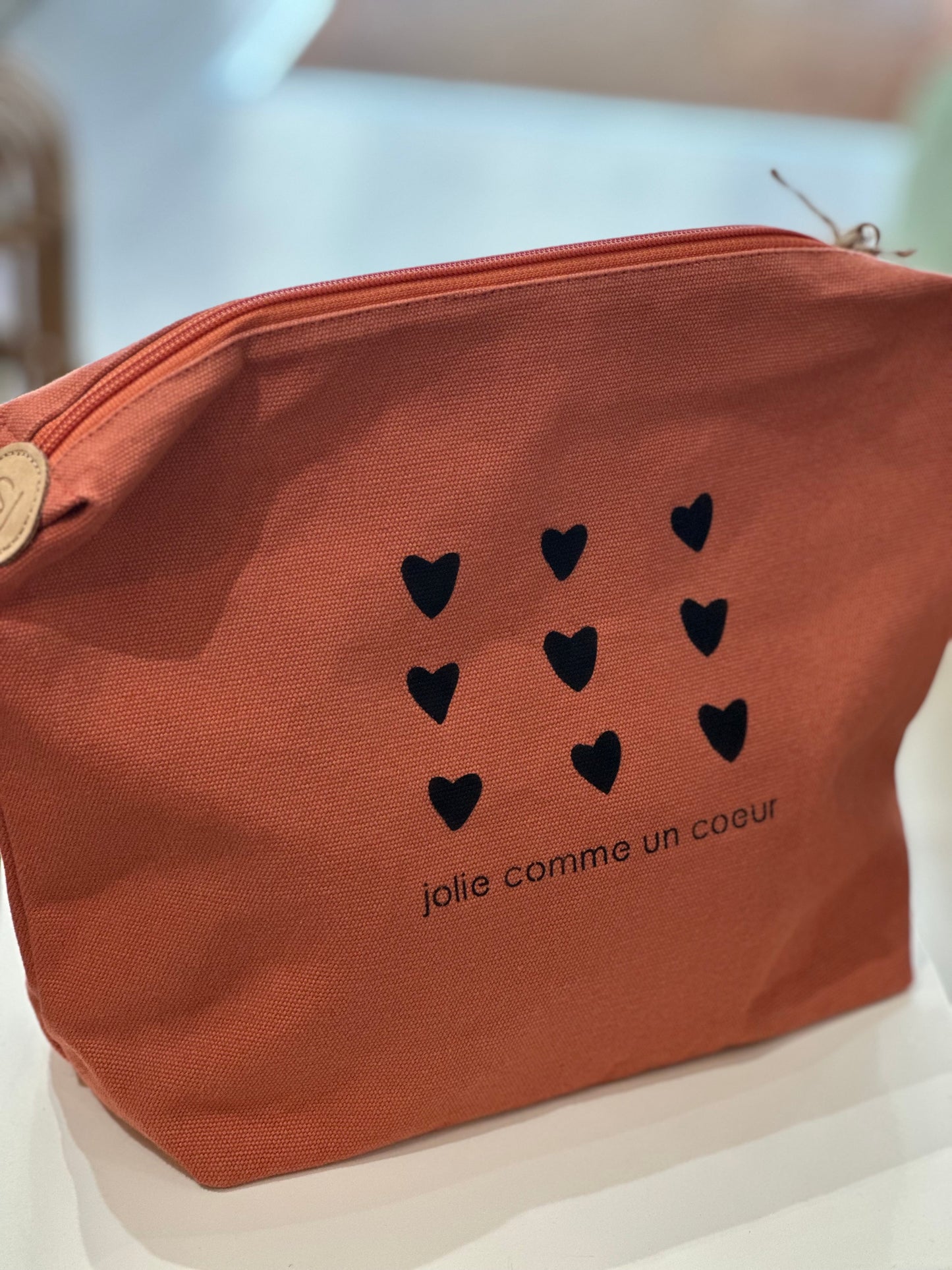 Trousse Suzanne GM « Jolie comme un cœur »