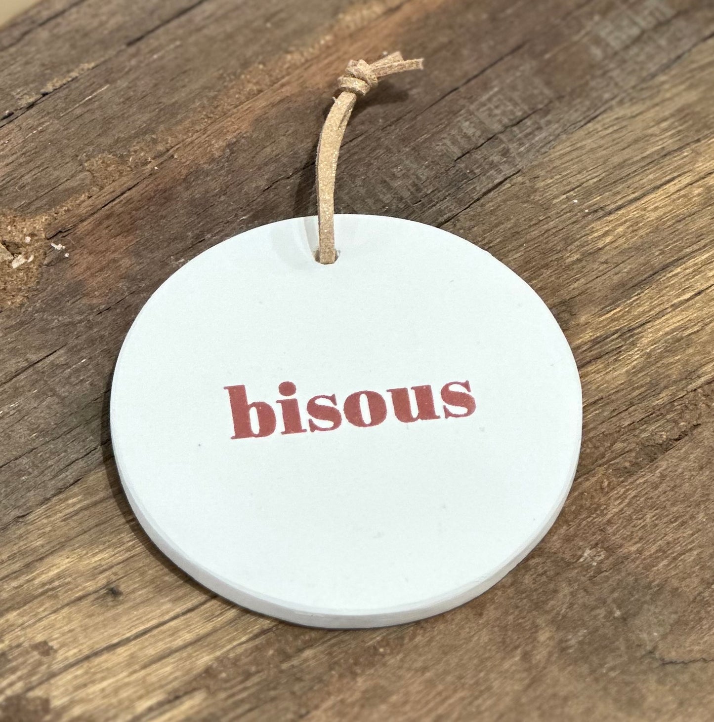 Médaillon Bisous