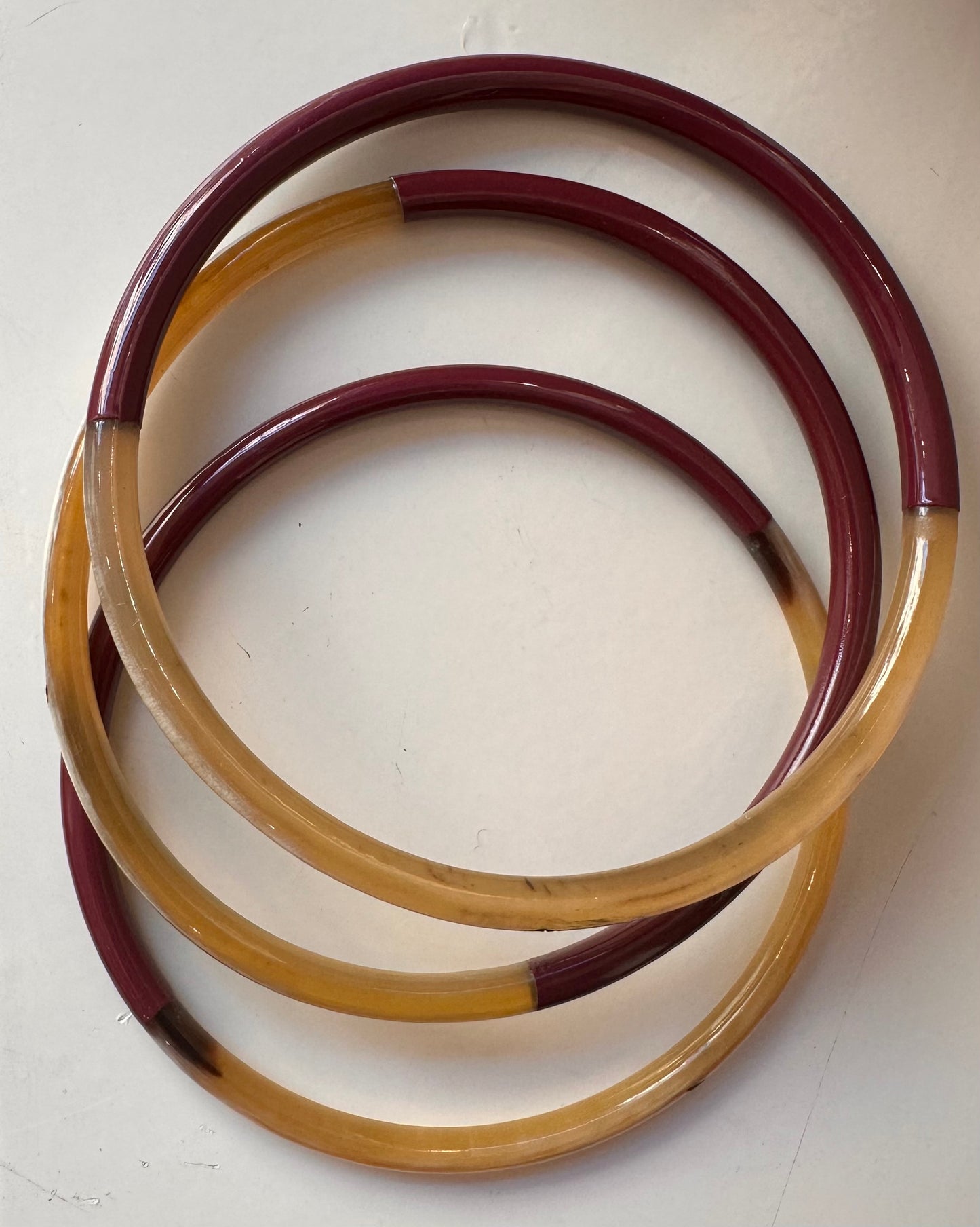 Bracelet Corne Lune Prune 26