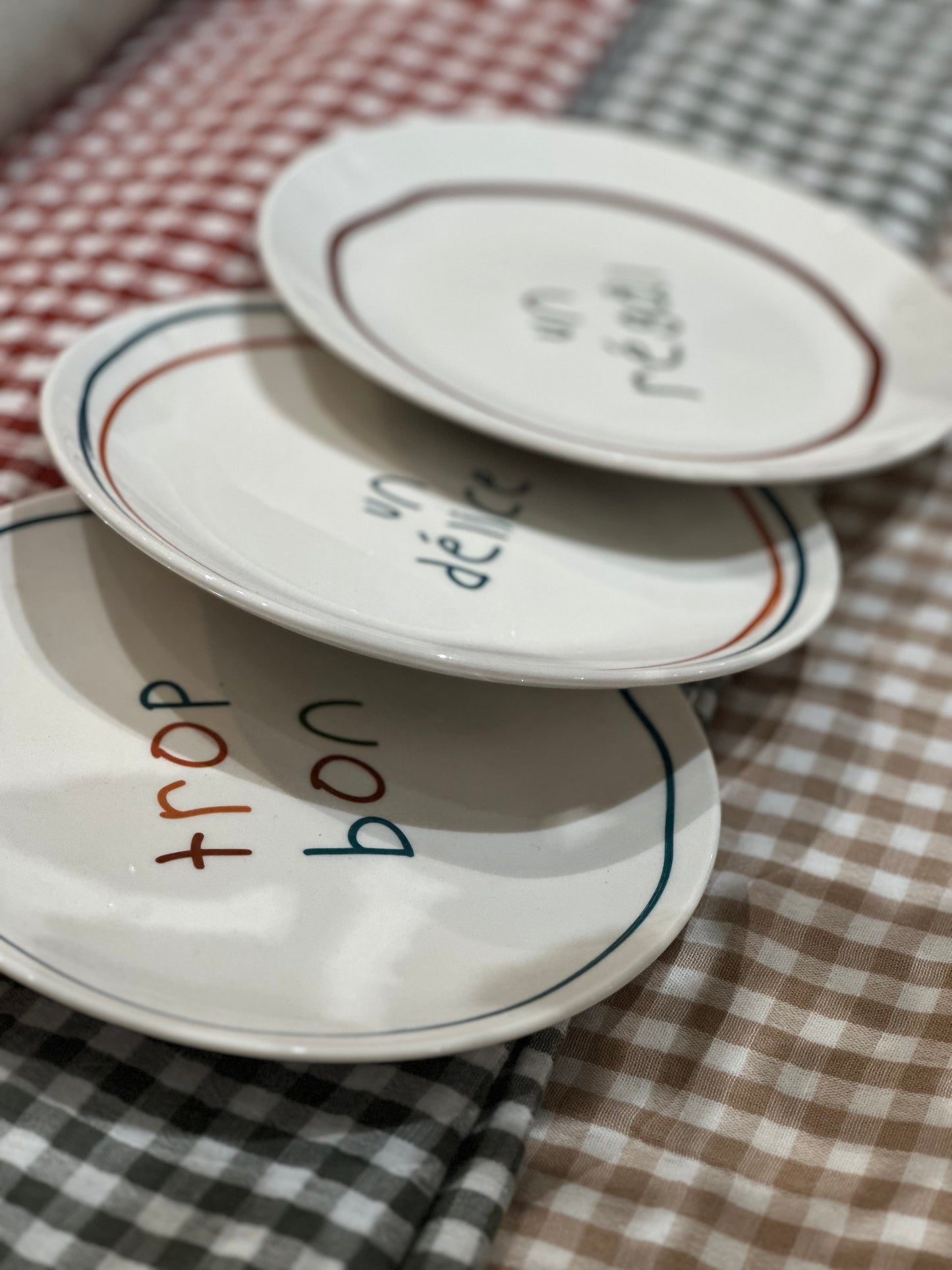 Lot de 6 assiettes