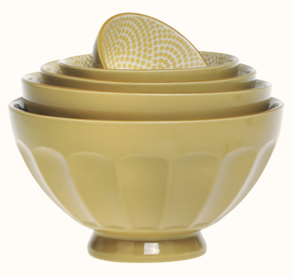 Set de 5 bols café au lait