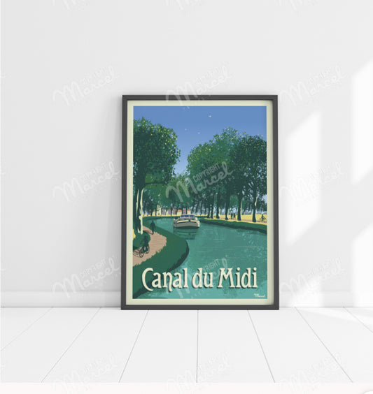 Affiche CANAL DU MIDI