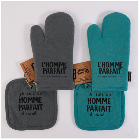 Gant + Manique « Je suis un homme parfait »