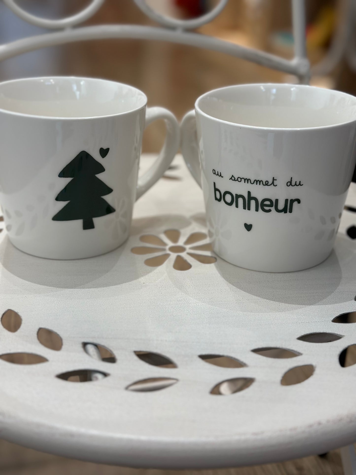 Déjeuner Mug ( Au sommet du bonheur)