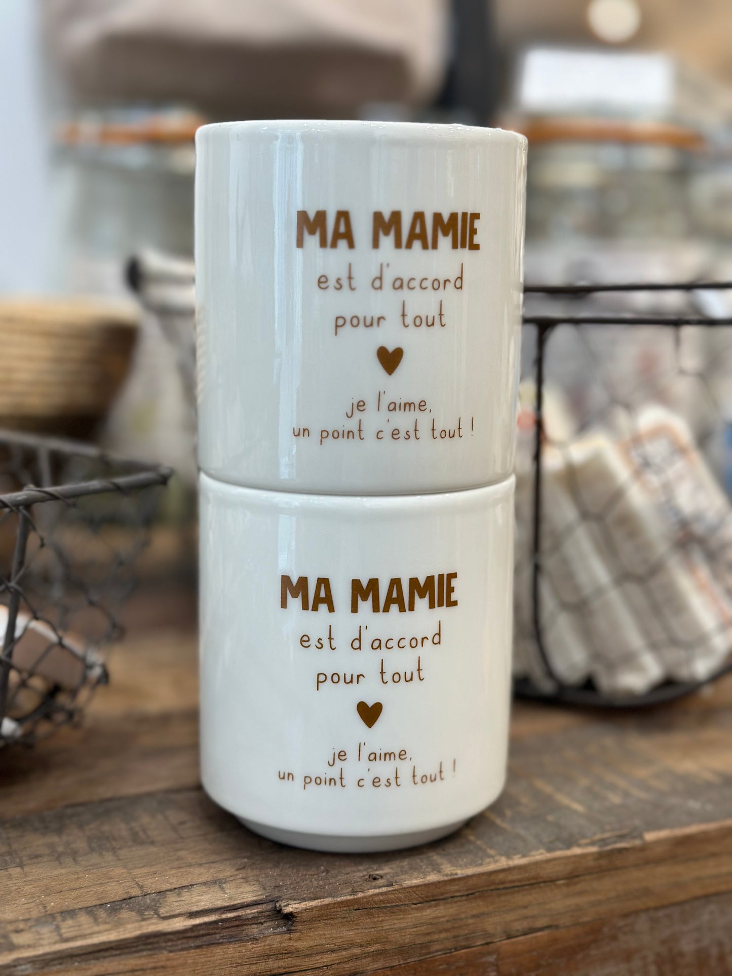 Tasse , ma mamie est d’accord pour tout 🤎