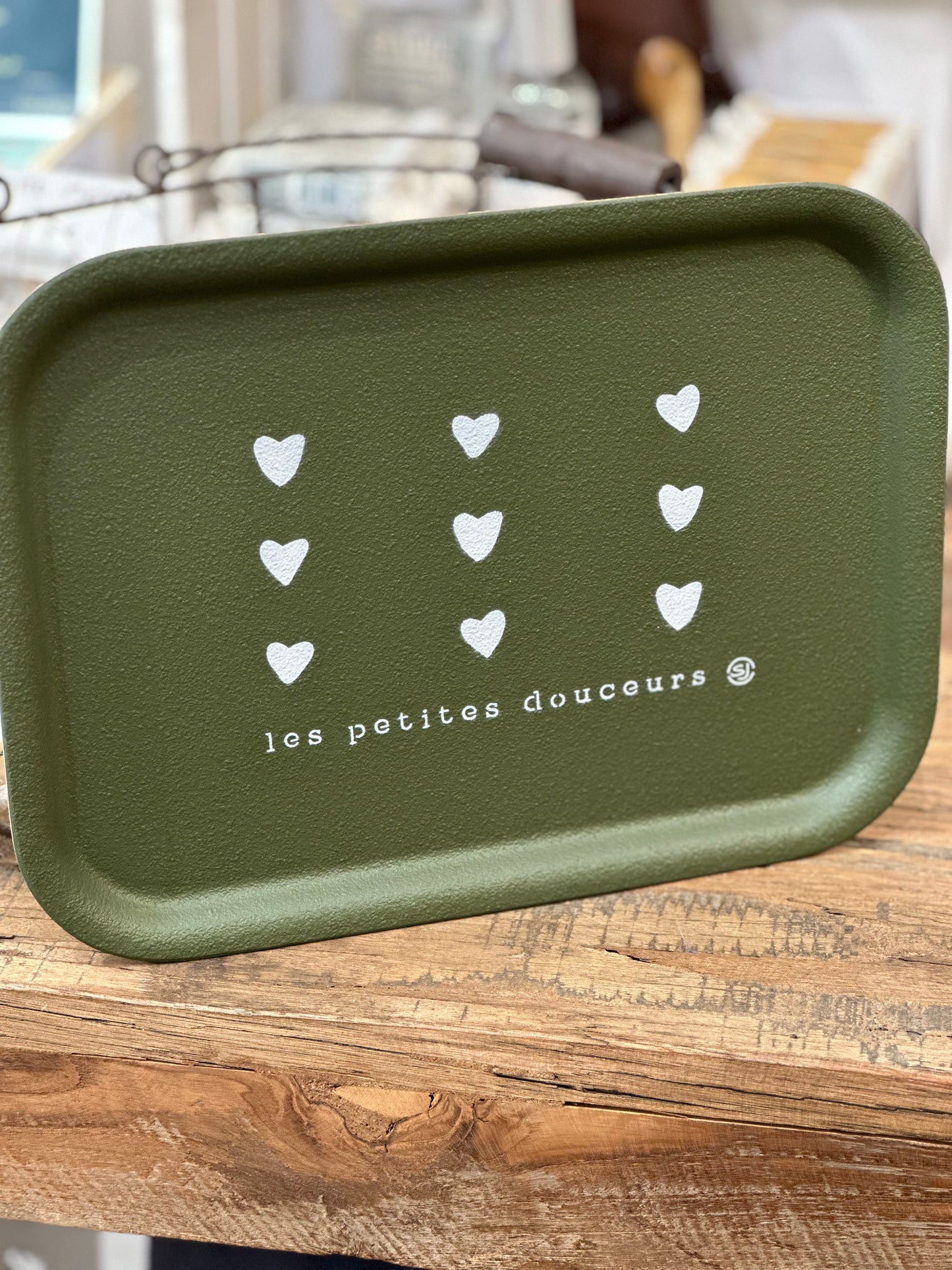 Plateau liège 20x30cm « cœur »