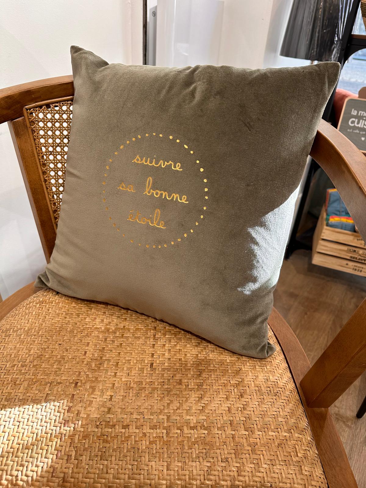 Coussins Velours Carré