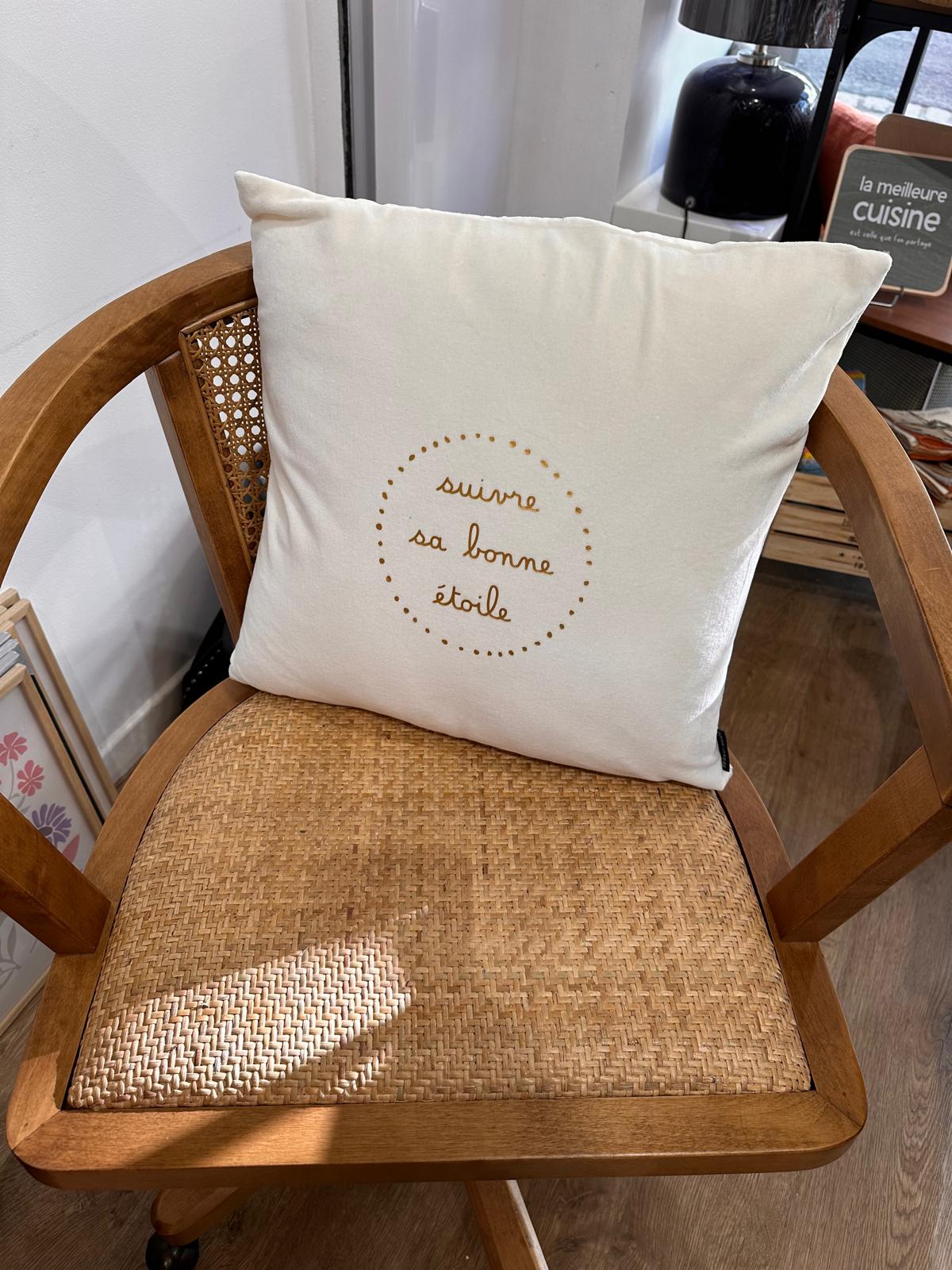 Coussins Velours Carré