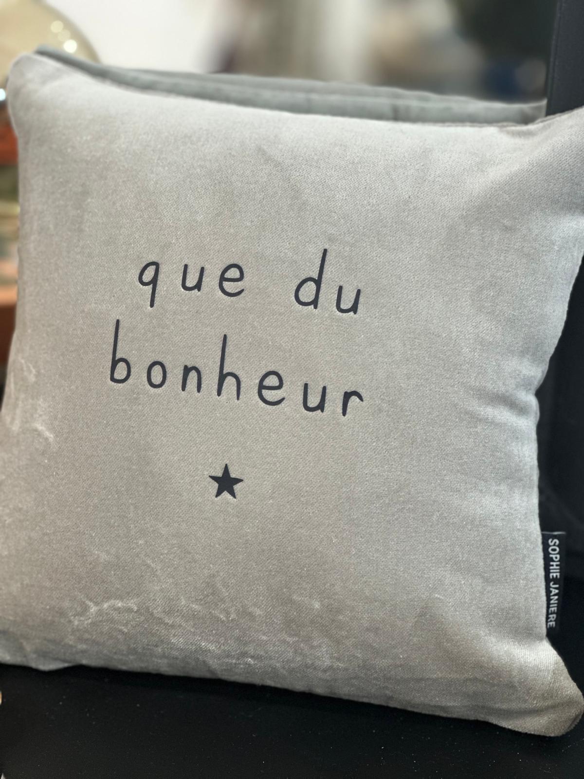 Mini coussins velours