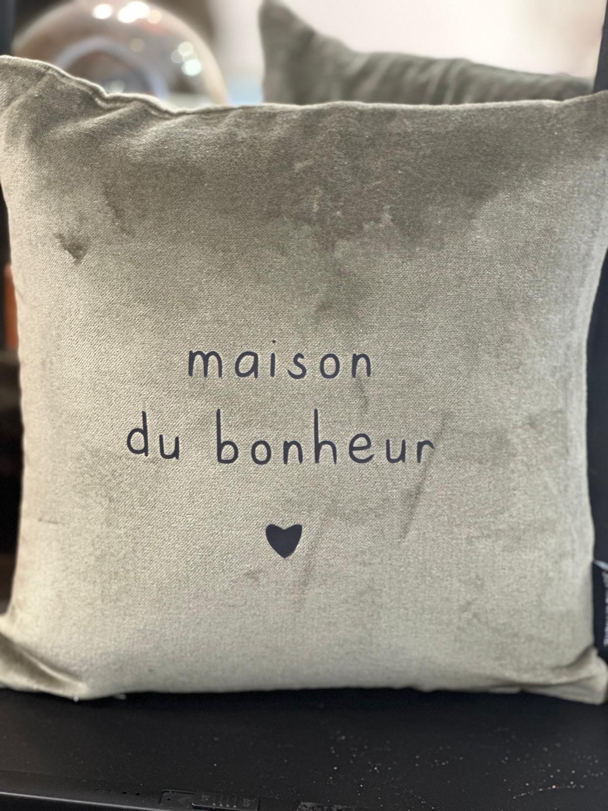 Mini coussins velours