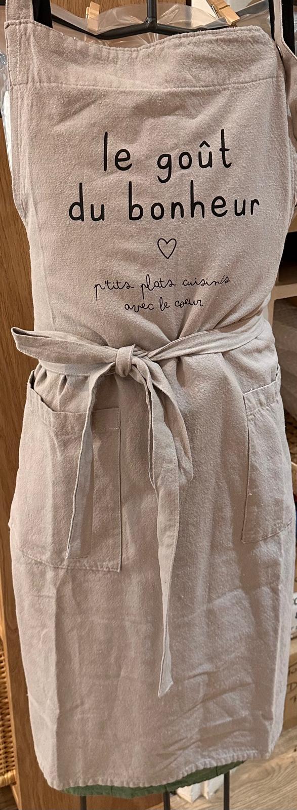 Tablier coton