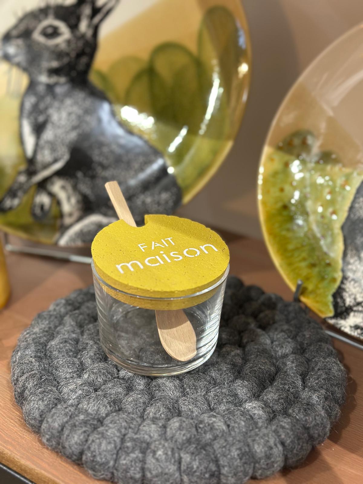 Dessous de plat en feutrine