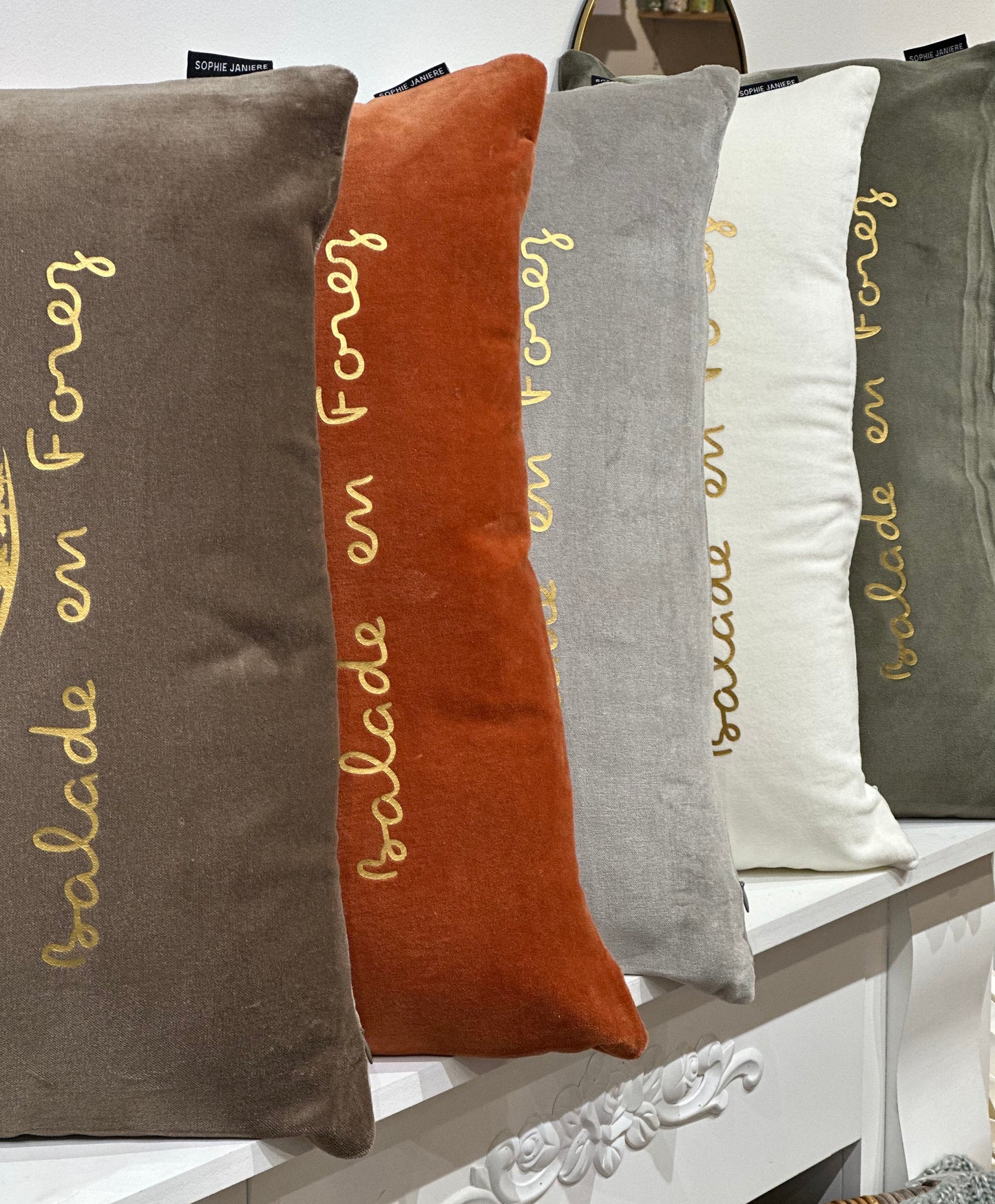 Coussin balade en Forez