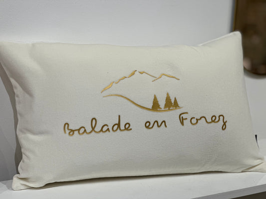 Coussin balade en Forez