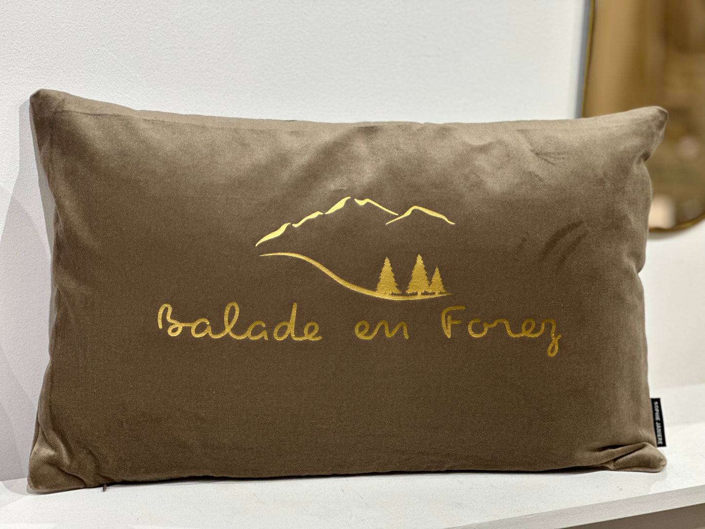 Coussin balade en Forez
