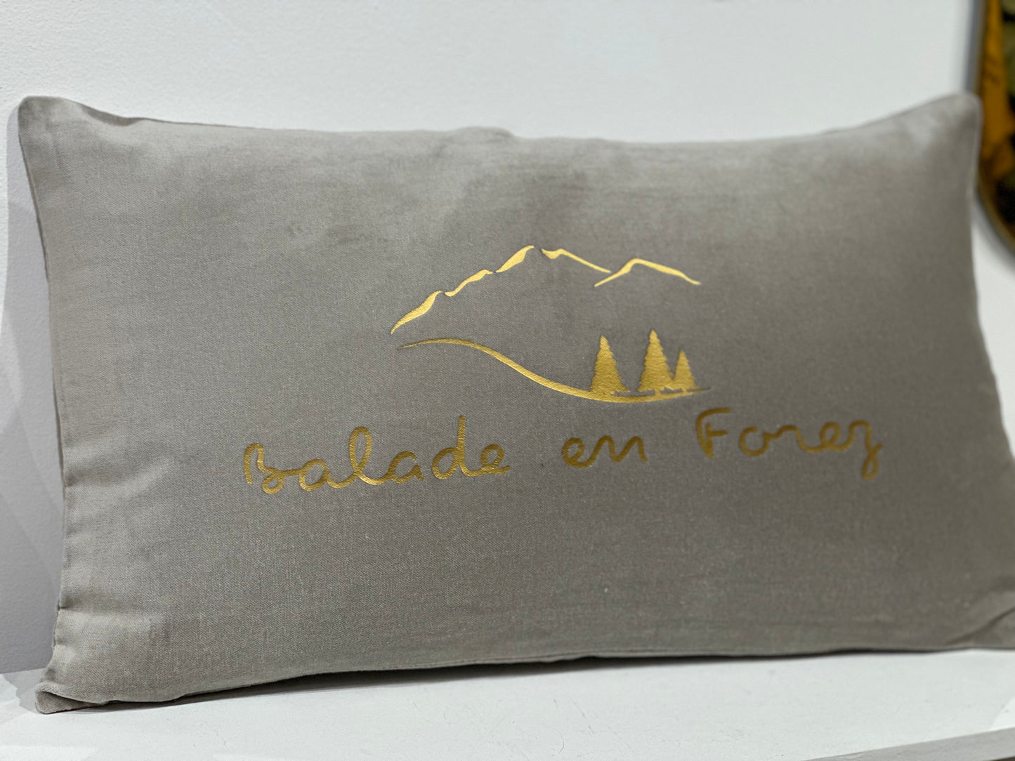 Coussin balade en Forez