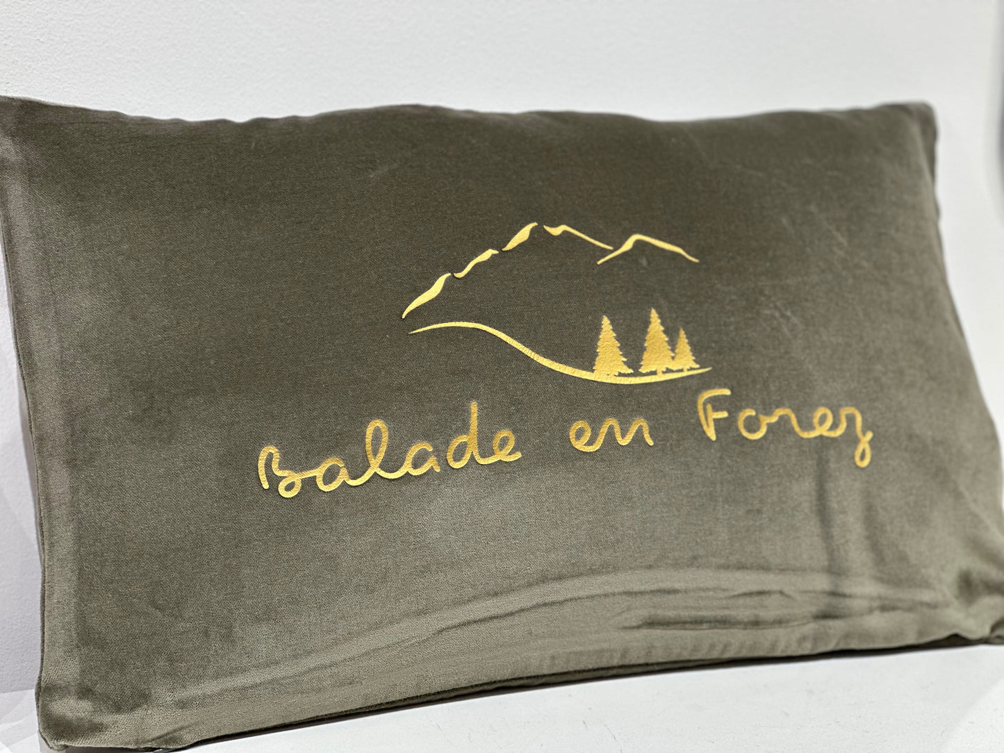 Coussin balade en Forez