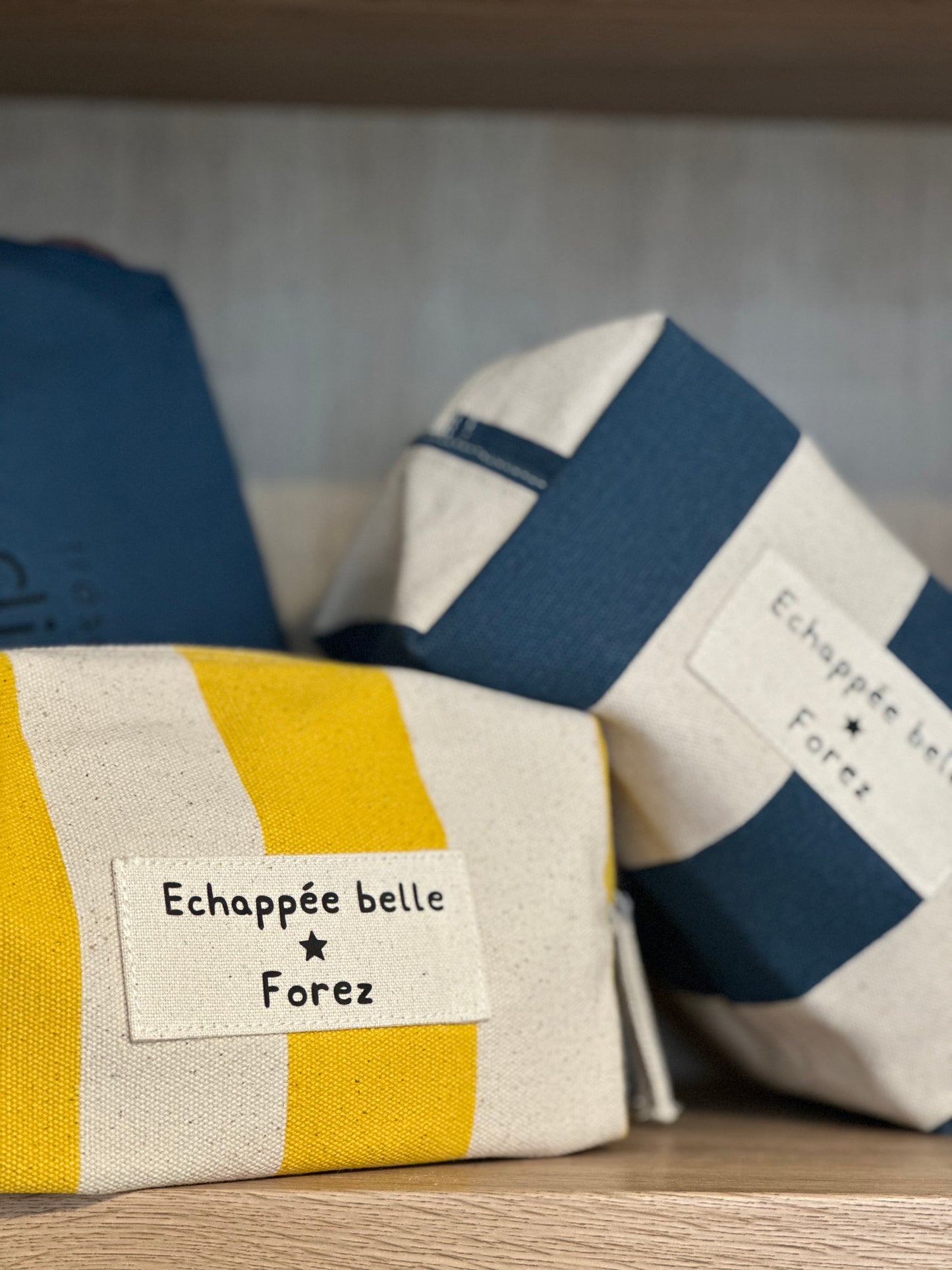 Trousse rayures ( échappée belle , Forez)