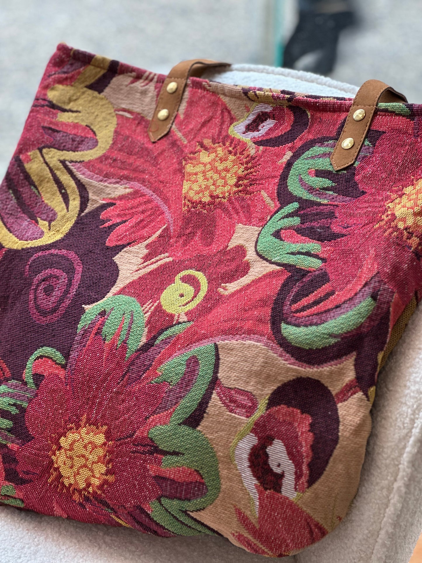 Sac broderie soufflée