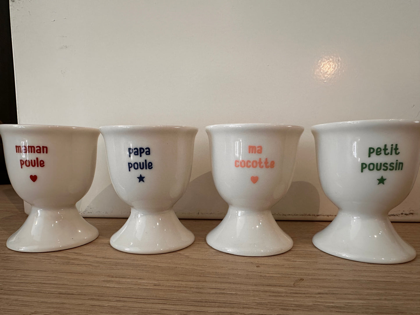Set de 4 coquetiers