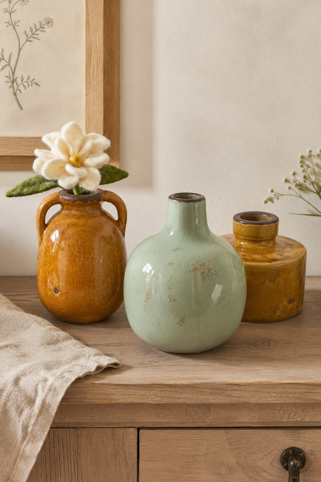 Jolis Vases « finitions céramiques »