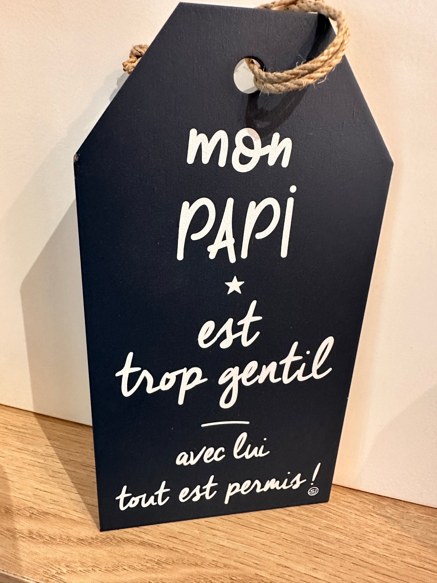 Message Étiquettes « Mon Papi »