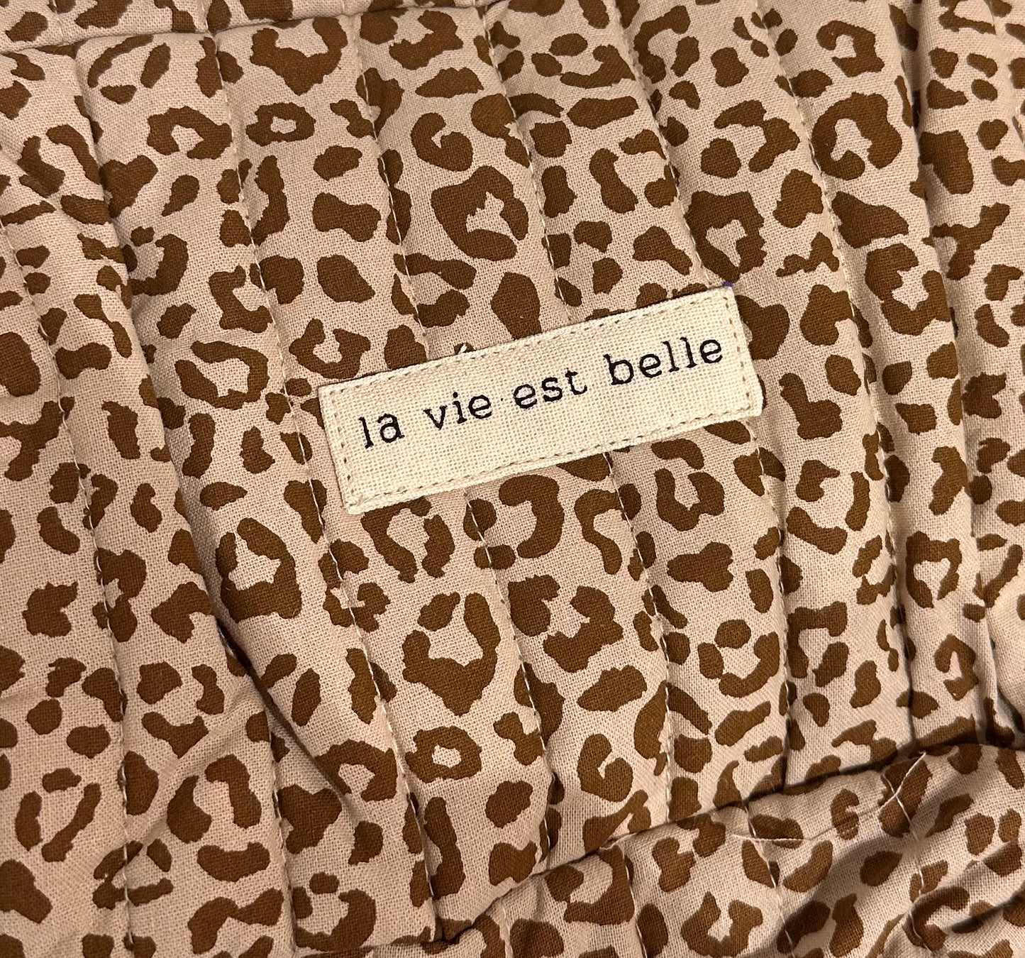 Trousse Emilienne léopard