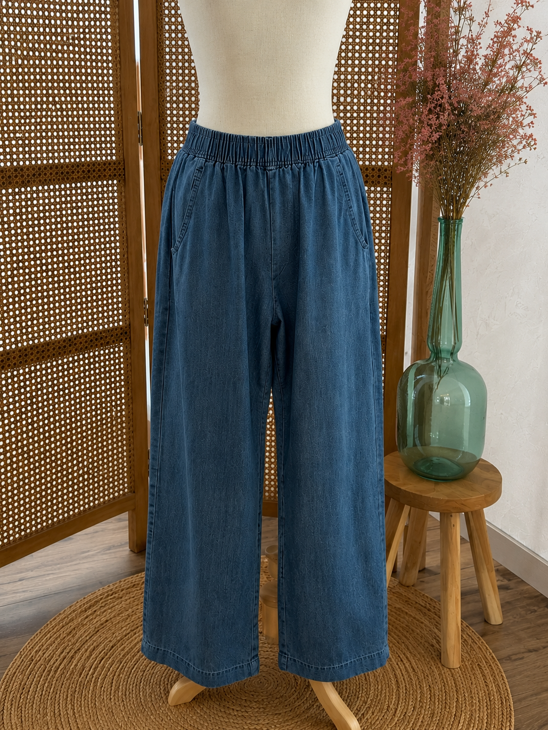 Jean fluide – Denim bleu
