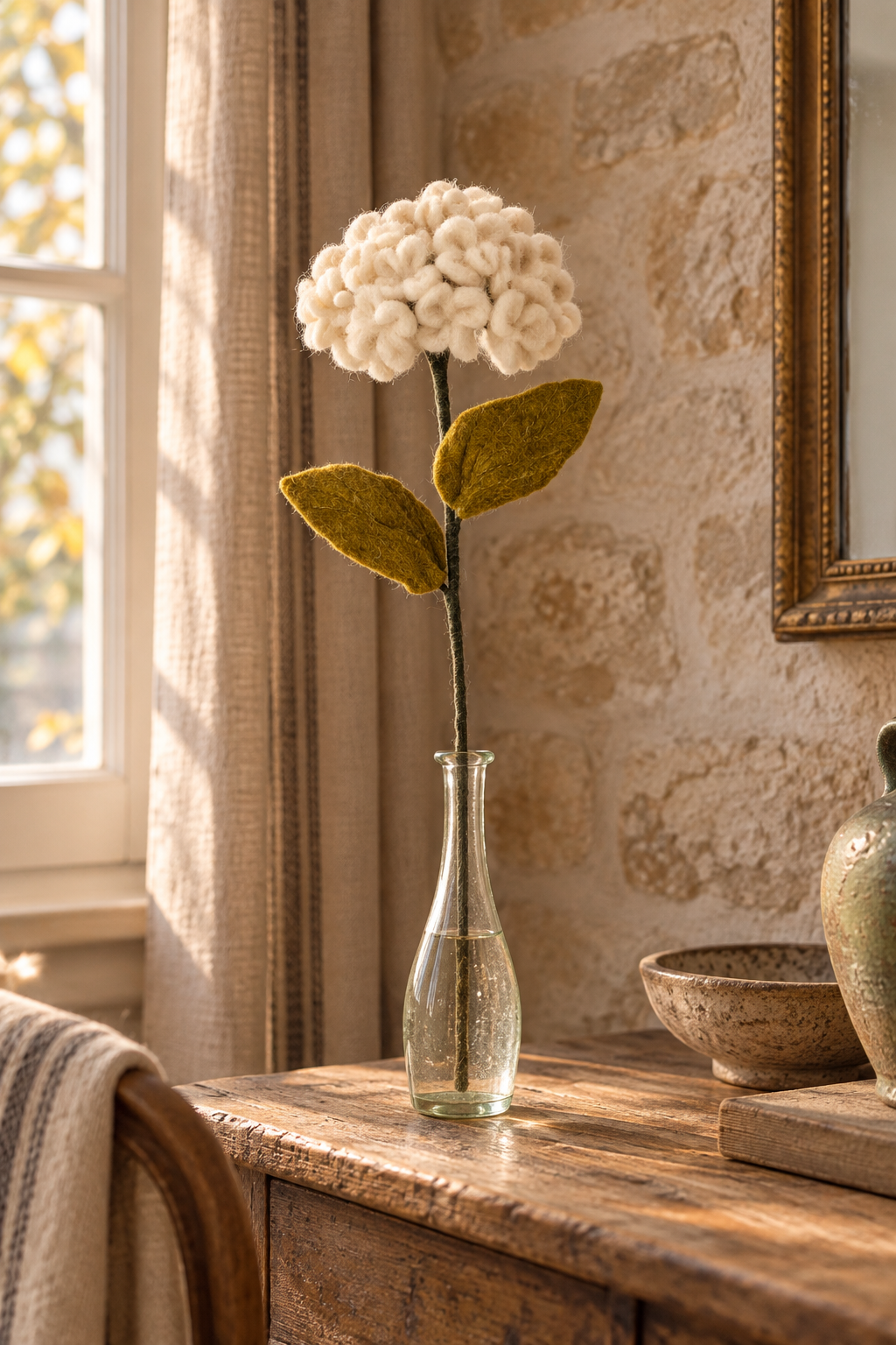 Hortensia ( blanc)